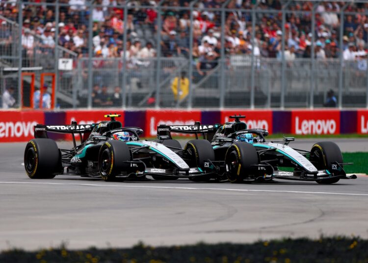 Gloves Come Off at Mercedes During Canada F1 Sprint