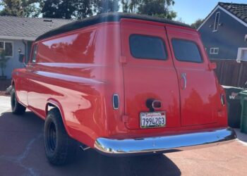 350-Powered 1956 Chevrolet 3800 Panel Truck