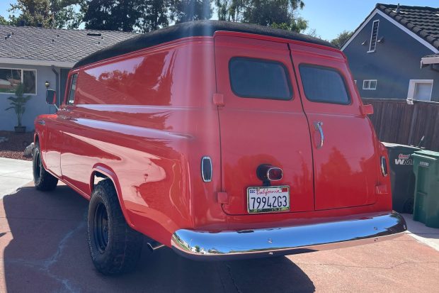 350-Powered 1956 Chevrolet 3800 Panel Truck