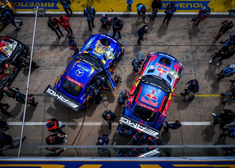 Verstappen survives clash with sister Mercedes to lead Nurburgring 24 Hours