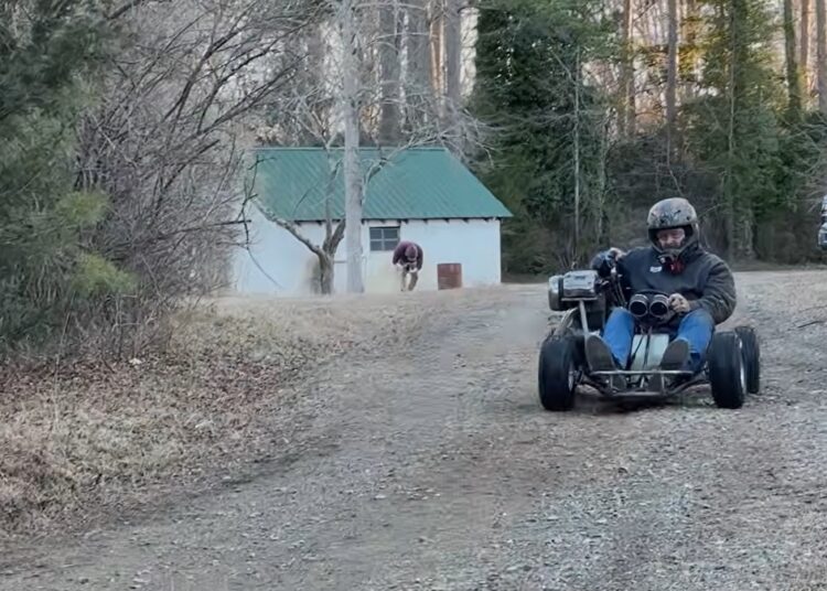 A Go-Kart With a Harley-Davidson Engine? Why Not?