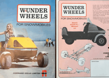 These Snowmobile Conversion Kits From the ’70s Turned Sleds Into Trikes