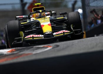 F1 Miami GP 2026 sprint race starting grid with one demotion