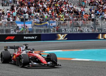 Leclerc given 20-second penalty for repeated cuts after spin