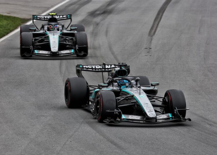 Russell retires from lead of F1’s Canadian GP