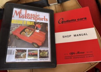 1961 Alfa Romeo Giulietta Spider 5-Speed at No Reserve