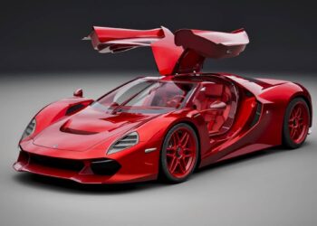 Capricorn’s $3.4 Million Analog Hypercar Gets A One-Off All-Red Makeover