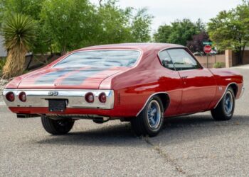 454-Powered 1971 Chevrolet Chevelle Malibu Sport Coupe at No Reserve