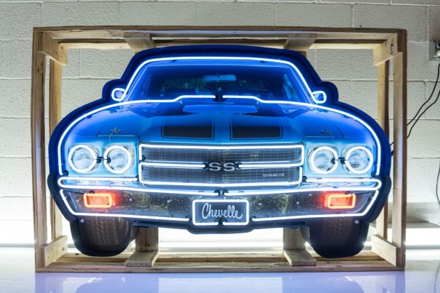 Neon Chevrolet Chevelle SS Sign at No Reserve