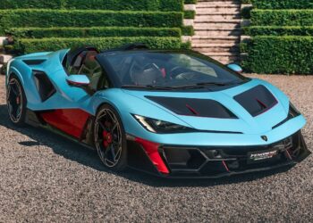 Lamborghini Fenomeno Roadster Revealed with 1,065-HP V12 and Weird Side Windows