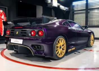 Ferrari Actually Approved This Wild Purple and Gold 360 Modena