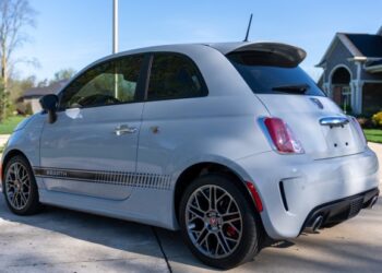 16k-Mile 2017 Fiat 500 Abarth 5-Speed at No Reserve