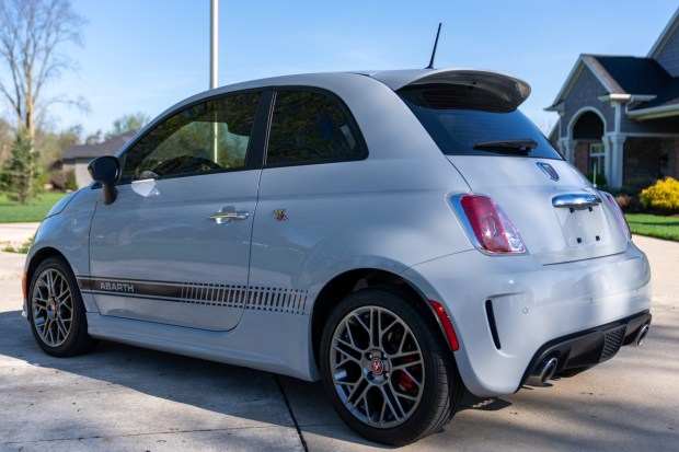 16k-Mile 2017 Fiat 500 Abarth 5-Speed at No Reserve