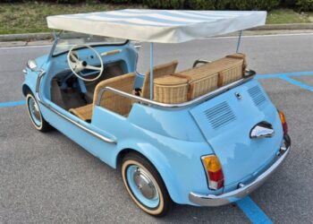 1970 Fiat 500F Jolly Conversion at No Reserve