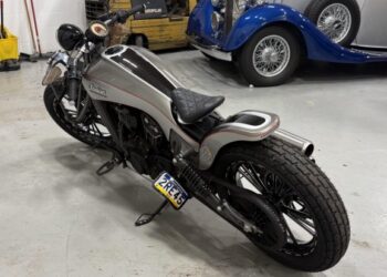 Modified 2016 Indian Scout “Dakota Demon” at No Reserve