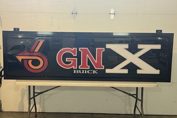 Illuminated Buick GNX Sign at No Reserve