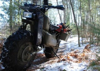 How The Rokon Two-Wheel Drive Motorcycle Works