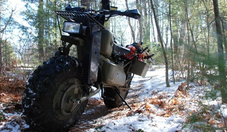 How The Rokon Two-Wheel Drive Motorcycle Works