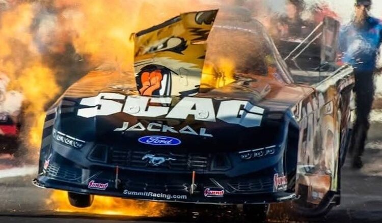 Why This Funny Car Driver Is Excited About The Aftermath Of His Engine Explosion