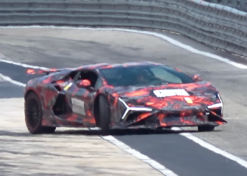 Lamborghini Revuelto SV Spotted Testing at Imola With Fixed Wing and Could Reach 1,200 HP