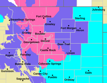 Winter Storm Warning: Up to 30 Inches of Snow and 60 MPH Gusts Threaten Denver Airport and Colorado Highways Today