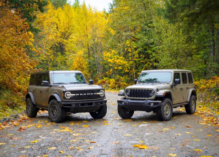 Ford Bronco Outsells Jeep Wrangler for the First Time
