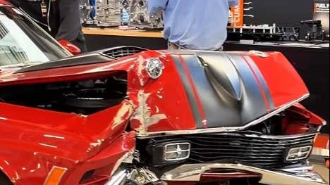 Ford Mustang Mach 1 Auction Crash Turns Into A Collector’s Nightmare