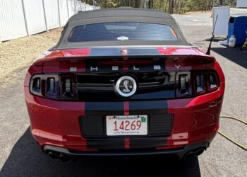 11k-Mile 2014 Ford Mustang Shelby GT500 Convertible