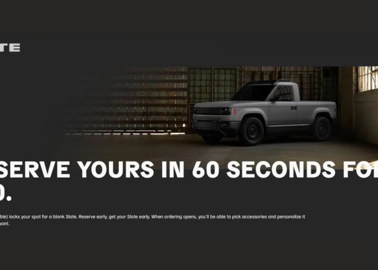 Slate Wants $300 From EV Truck Buyers Before Revealing The Final Price