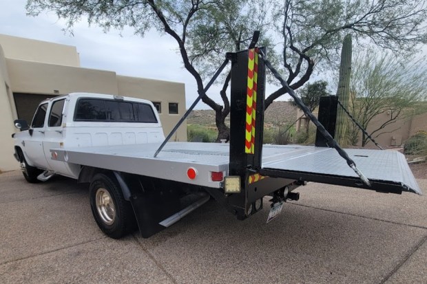 36-Years-Owned 1988 Chevrolet R30 HD Silverado Crew Cab 7.4L Flatbed at No Reserve