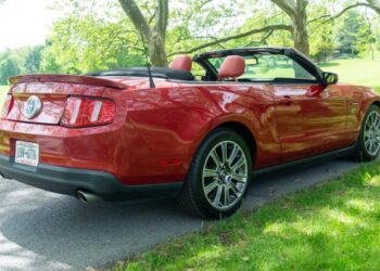 50k-Mile 2010 Ford Mustang GT Convertible 5-Speed at No Reserve