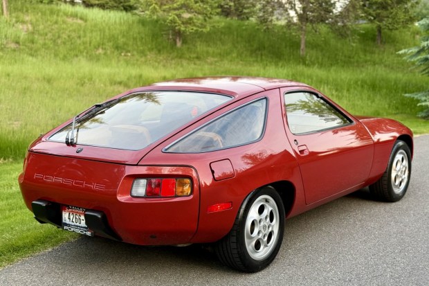21k-Mile, Indiana Red Metallic 1980 Porsche 928 5-Speed