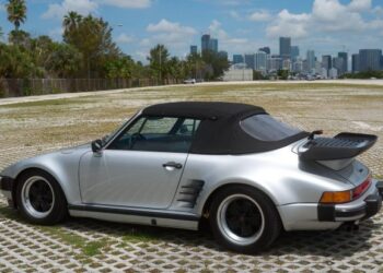 1987 Porsche 911 Turbo M505 Cabriolet Slant Nose at No Reserve