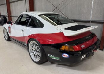 1995 Porsche 911 Carrera Coupe 6-Speed Race Car at No Reserve