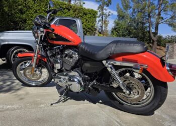 248-Mile 2007 Harley-Davidson Sportster 50th Anniversary