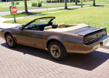 29k-Mile 1984 Pontiac Trans Am Straman Convertible WY6 5-Speed at No Reserve
