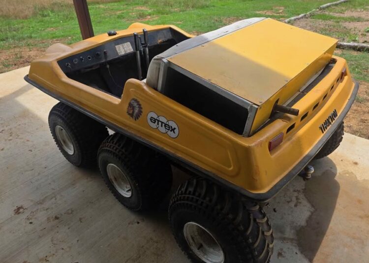 This Amphibious 6×6 Is a True ATV With a Bulletproof Honda Engine, and You Can Buy It