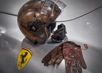 Ferrari Monza SP1 Driver Accessories by Berluti and Loro Piana at No Reserve