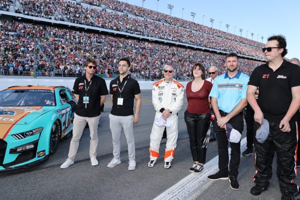Ex–Jacques Villeneuve Ford Mustang NASCAR Next Gen Cup Car