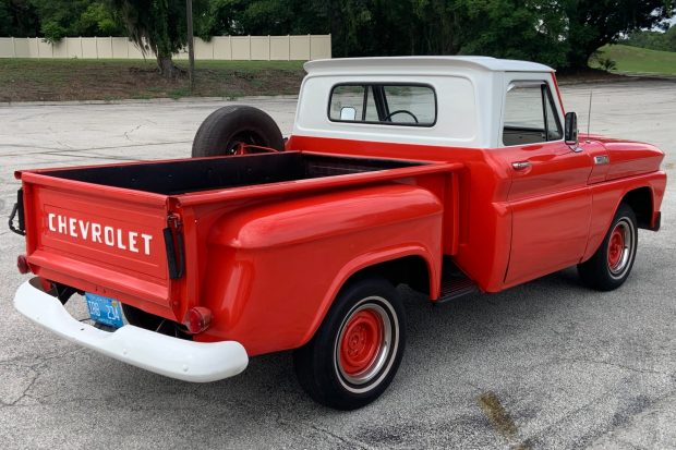 1965 Chevrolet C10 Stepside Pickup 3-Speed at No Reserve