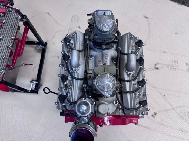 Pair of Ford Flathead V8 Engines