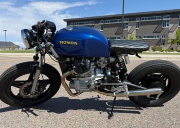 Modified 1982 Honda CX500 Custom at No Reserve