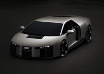 Not the next R8? Audi reveals mid-engined plug-in hybrid V8 Nuvolari.
