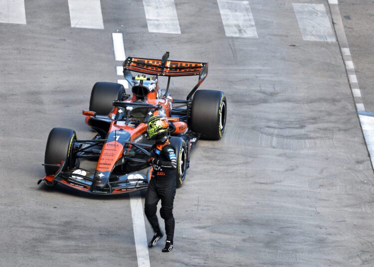 McLaren broke curfew to fix Norris’s practice problems