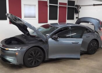 Lucid Air Owner Says Company Blamed Him For Parking EV Outside In Winter
