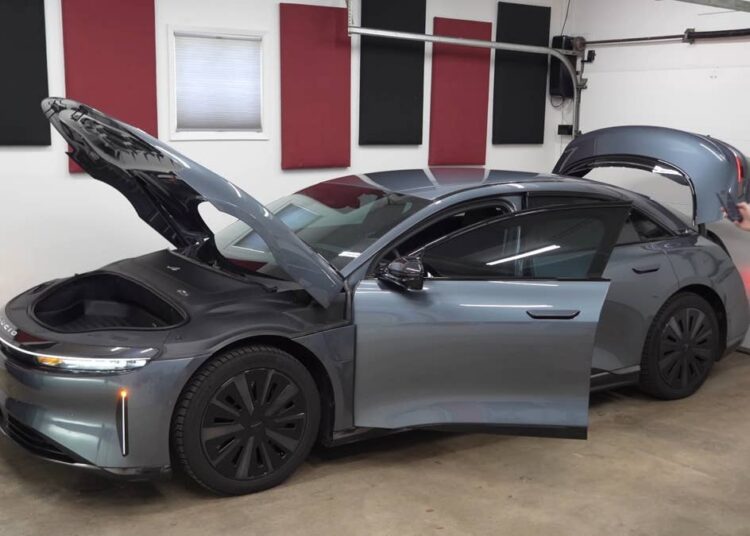 Lucid Air Owner Says Company Blamed Him For Parking EV Outside In Winter