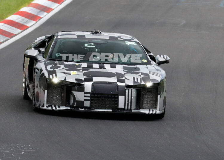 Spied: Audi Is Already Testing Its Freshly Revealed Nuvolari Supercar at the Nurburgring