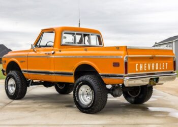 350-Powered 1971 Chevrolet K10 Custom Deluxe Pickup 4×4