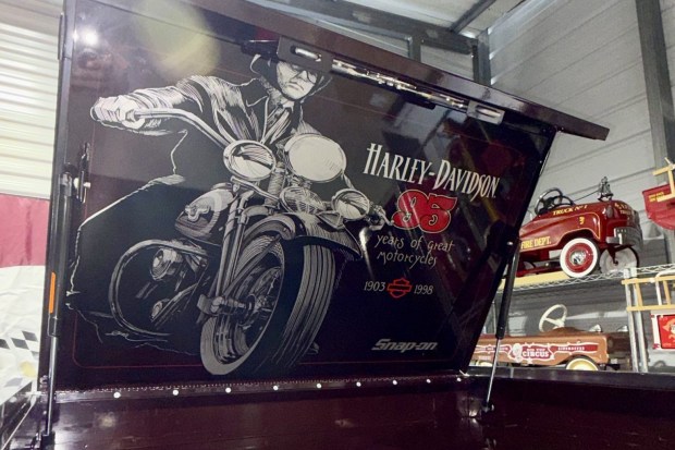 95th Anniversary Harley-Davidson Tool Trolley by Snap-on at No Reserve