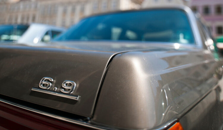 How Mercedes Turned Its Massive S-Class Into The Fastest Production Car Of 1975